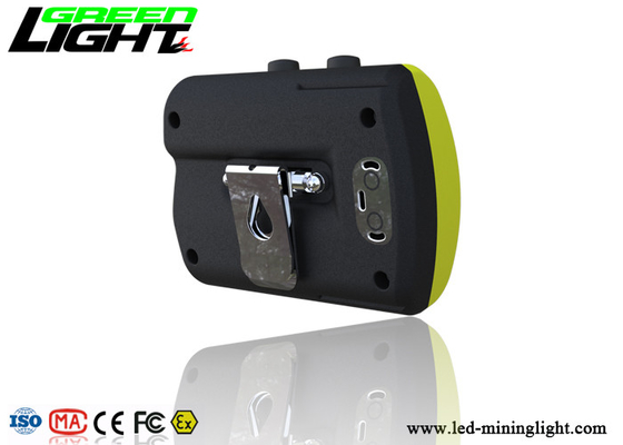 Underground Coal Miner Hard Hat Light 18000lux Coal Low Power Indication Led Screen