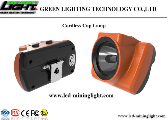 High Brightness LED Cordless Cap Lamp 1.78W Lithium Lon Battery With OLED Screen