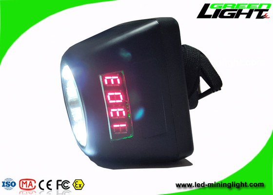 Waterproof IP68 Mining Cap Lights 8000lux Brightness With Long Working Time