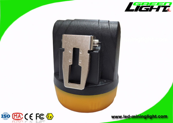 Magnetic Charging Led Miners Cap Lamp 10000lux All In One Structure Msha Approved
