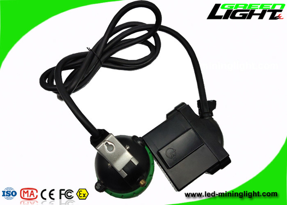 Dust Proof LED Mining Light 10000lux 7.8Ah Battery With Low Power Warning Function