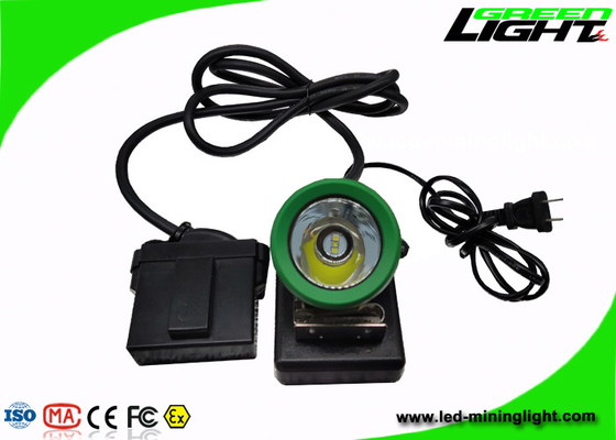 Dust Proof LED Mining Light 10000lux 7.8Ah Battery With Low Power Warning Function