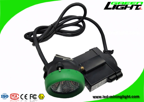 Dust Proof LED Mining Light 10000lux 7.8Ah Battery With Low Power Warning Function