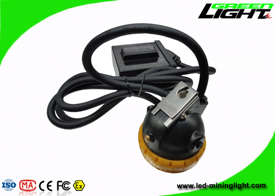 Silicon Button Touch LED Mining Light 10000lux Cap Lamp 7.8Ah Li - Ion Battery