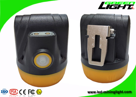 3.8Ah Battery Hard Hat Headlamp , Rechargeable Miners Headlamp Waterproof IP68