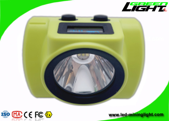Underground Hard Rock Cordless Mining Cap Lamps , Miners Hard Hat Lamp For Tunneling