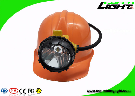 Semi - Corded Miners Cap Lamp 15000lux IP68 Panasonic Underground Hard Rock Mining