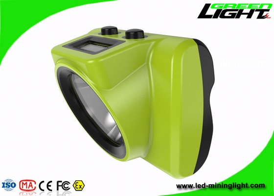 All In One Molding Silicon Button OLED Cap Lamp For Mining Underground Hard Rock