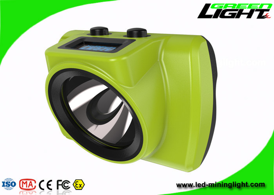 All In One Molding Silicon Button OLED Cap Lamp For Mining Underground Hard Rock