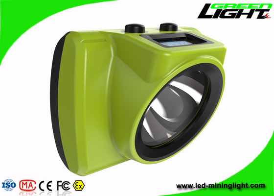 High Capacity 6.8Ah Led Mining cap lamp 13hrs Working Time Occupational Safety