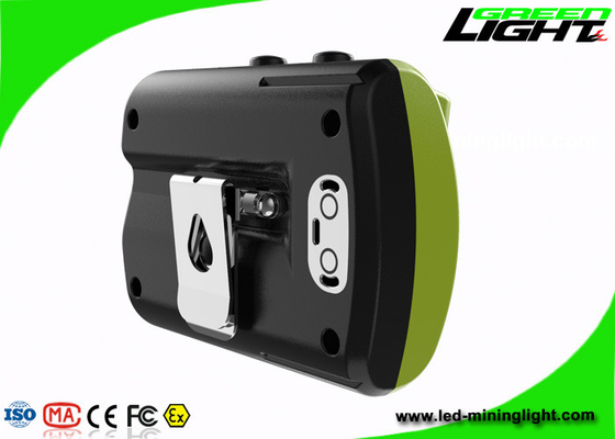 High Capacity 6.8Ah Led Mining cap lamp 13hrs Working Time Occupational Safety