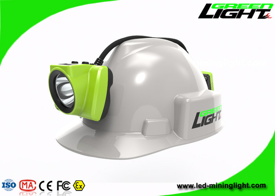 Rechargeable Panasonic Battery Mining Hard Hat Lights IP68 Long Working Time