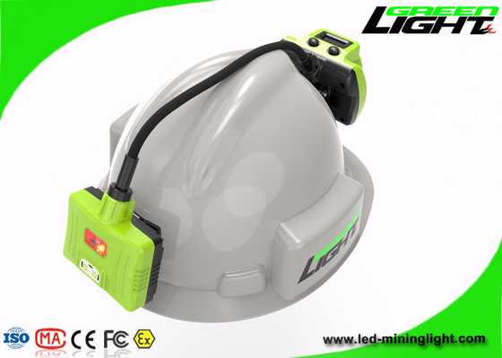 Rechargeable Panasonic Battery Mining Hard Hat Lights IP68 Long Working Time