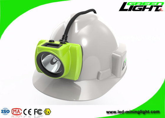 Electronic LED Miners Cap Lamp 3.7V Head Protection 18000lux High Brightness