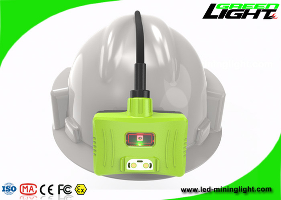 Rechargeable Warning LED Miners Cap Lamp IP68 For Productivity Technologies