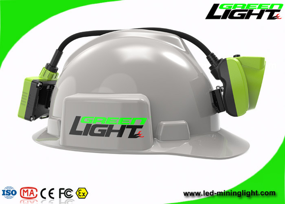 Rubber Coating Process Wire Underground Mining Cap Lamps Support USB Charging