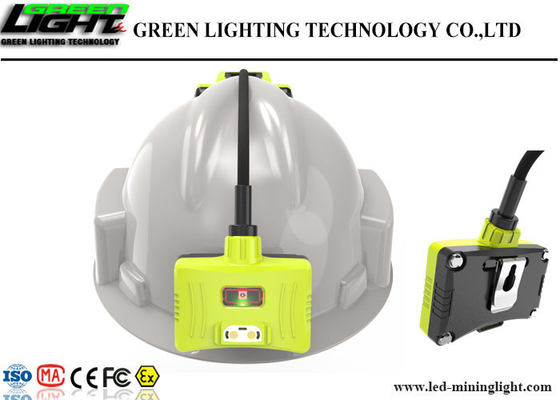 Semi Corded LED Miners Cap Lamp High Brightness GLS-6 With LED Screen Display