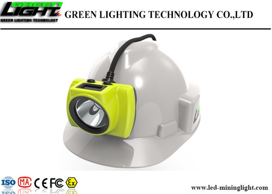 Semi Corded LED Miners Cap Lamp High Brightness GLS-6 With LED Screen Display