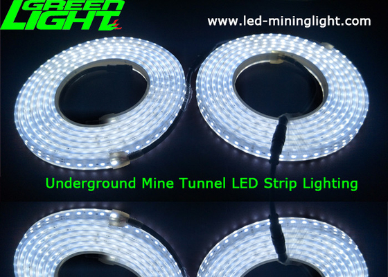 Underground Tunnel Warm White Led Strip Lights Anti Explosive 60 LEDs Easy Installed