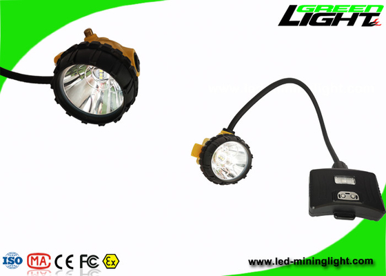 High Beam Corded Rechargeable LED Headlamp 15000lux GLS12-A With Four Lighting Modes