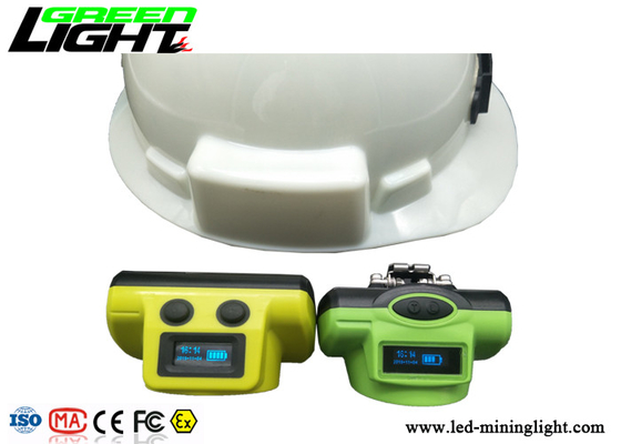 OLED Screen Display LCordless Mining Lights 18000lux Waterproof IP68 Impact 385lum