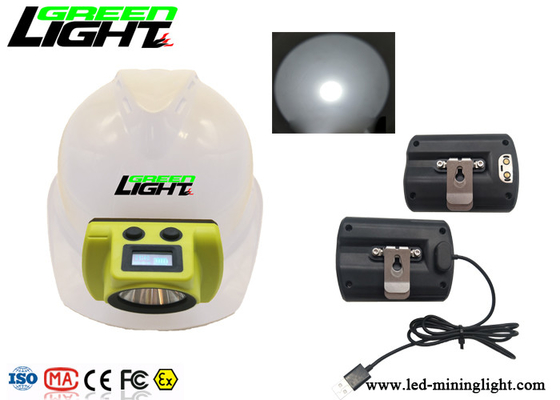 OLED Screen Display LCordless Mining Lights 18000lux Waterproof IP68 Impact 385lum