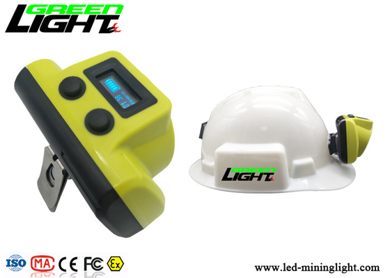 OLED Screen Display LCordless Mining Lights 18000lux Waterproof IP68 Impact 385lum