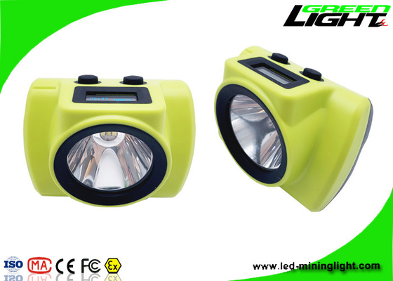 USB Charger Cordless Mining Cap Lights 18000lux IP68 Waterproof 6.8Ah Battery