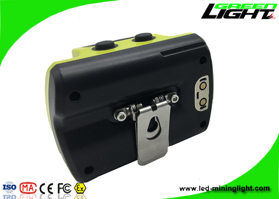 IP68 Waterproof Mining Hard Hat Led Lights With Silicone All In Molding Button