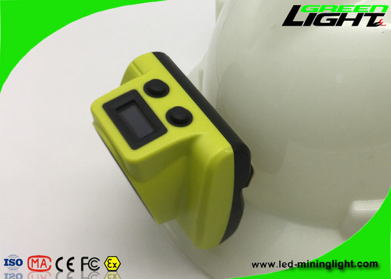 IP68 Waterproof Mining Hard Hat Led Lights With Silicone All In Molding Button