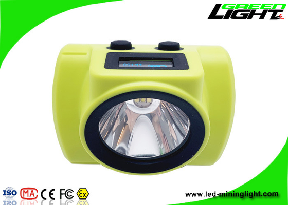 IP68 Waterproof Mining Hard Hat Led Lights With Silicone All In Molding Button