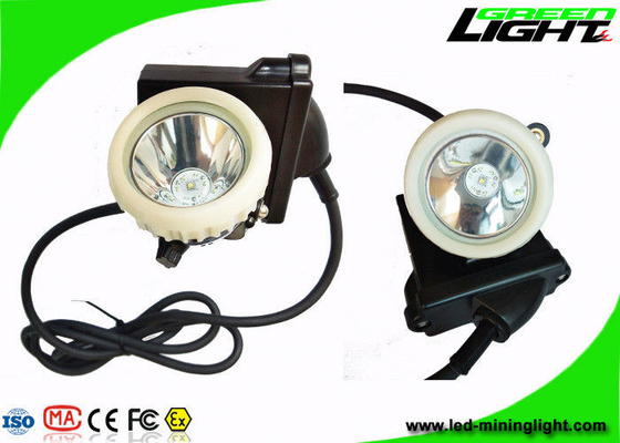 Safety Helmet Coal Mining Lights 10000lux GL5-B Rechargeable 6.6Ah Li - Ion Battery