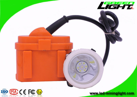 GJ6.0-A Led Cordless Mining Light , Waterproof Led Mining Headlamp Plastic Material