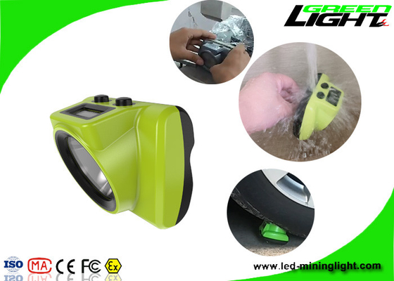 Waterproof Underground Hard Hat Lights 13000lux Brightness With Usb Charging Cable