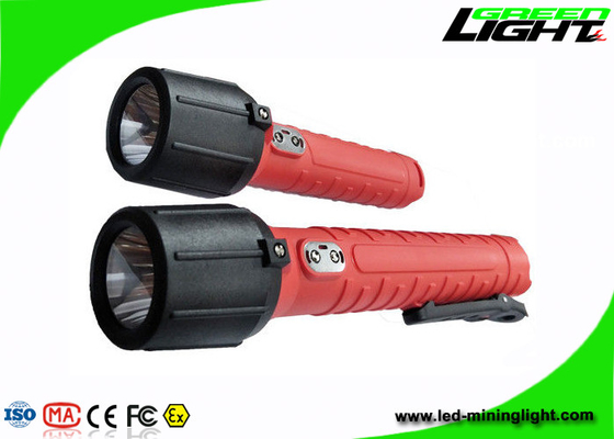 1300Lum Rechargeable Led Flashlight 25000Lux GL-T666 IP68 15hrs Long Working Time