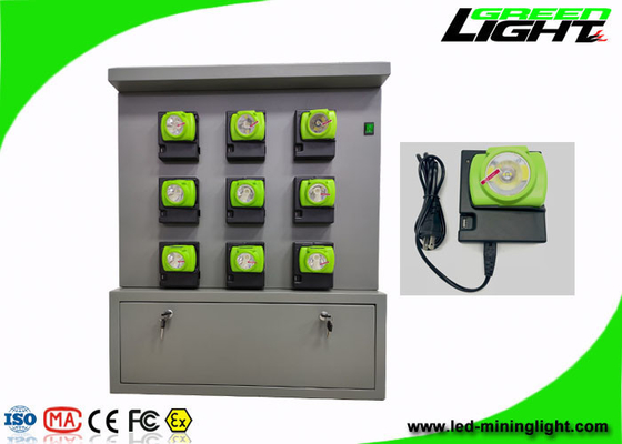 Double Side Charger Racks Cordless Mining Cap Lights 18 Units 5V 2A GLC-6 Series