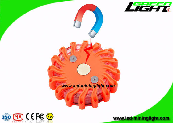 Magnetic Mount Led Warning Light Rechargeable Shockproof LED Road Flares For Car
