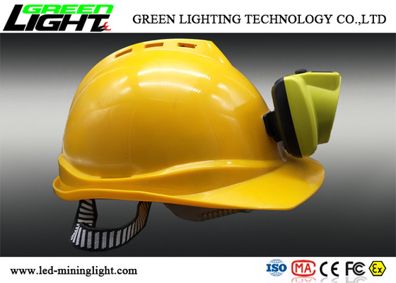 OLED Screen Cordless Miners Cap Lamp 18650 6800mA Battery Capacit Support USB Charging