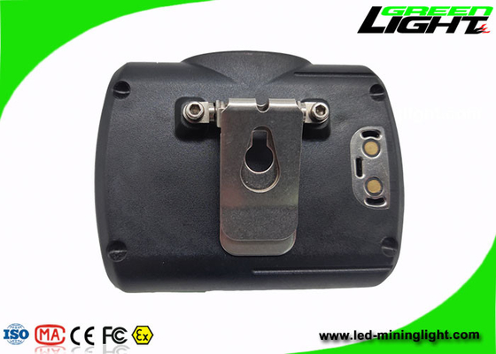 PC ABS Material Cordless Mining Cap Lamps 13000lux Brightness Support USB Charging