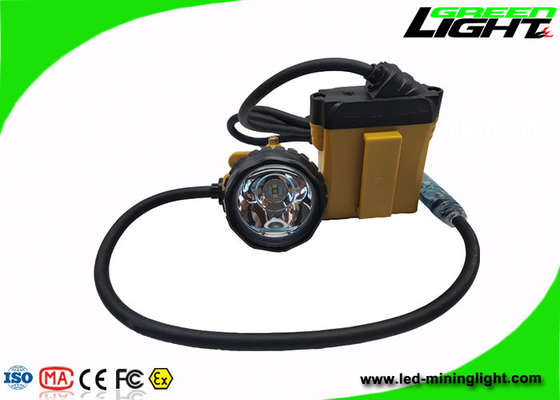 Lightweight Mining Hard Hat Led Lights Solutions For Mining / Tunneling Industry
