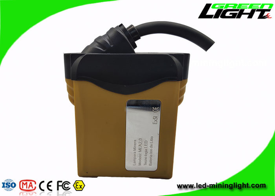 Lightweight Mining Hard Hat Led Lights Solutions For Mining / Tunneling Industry