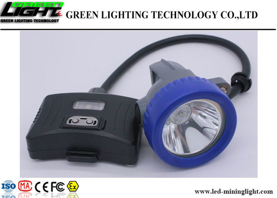 6.8Ah Panasonic Battery Mining Cap Lights 15000 Lux Coal Underground Application
