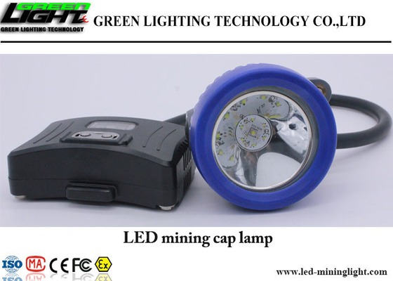 6.8Ah Panasonic Battery Mining Cap Lights 15000 Lux Coal Underground Application