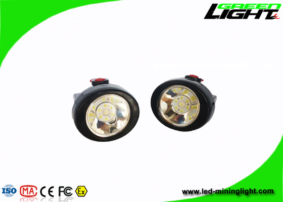 Anti Dust Wheat Cordless Cap Lamp Mining 2.8Ah Battery Small Size Long Life Span