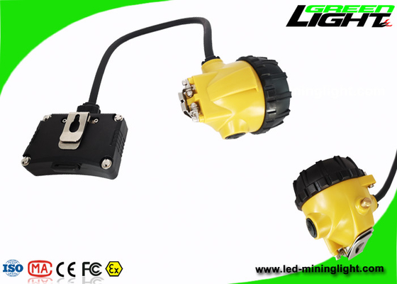 USB Charging  Coal Mining Lights 6.8Ah Panasonic Battery SOS With Rear Warning Light