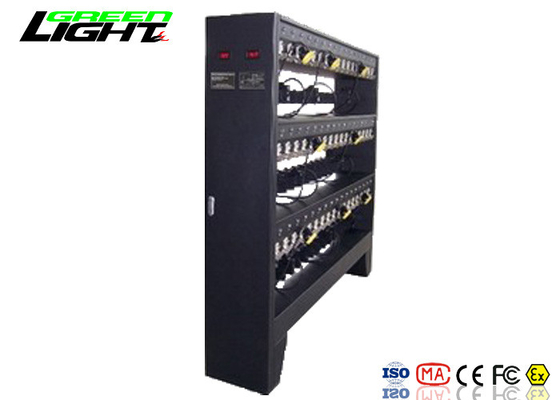 30 Units Charger Rack Coal Miner Cap Lights With Power Switch Indication Light