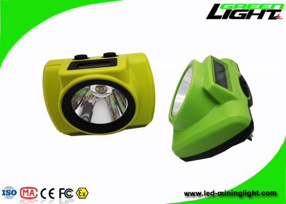 CREE LED Mining Helmet Light High Brightness Wireless OLED Screen 25000lux