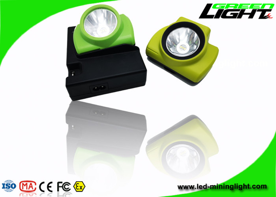 CREE LED Mining Helmet Light High Brightness Wireless OLED Screen 25000lux