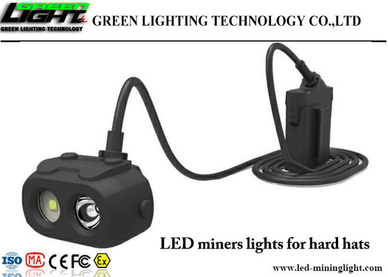 Rechargeable Led Mining Headlamp OLED Display Screen Hard PC Material Anti Explosion