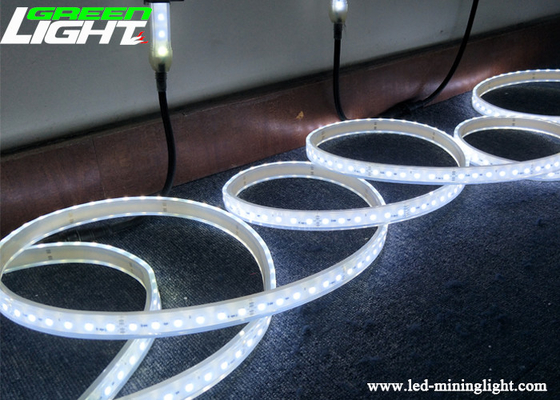 Silica Gel Material LED Flexible Strip Lights For Underground Mining Tunnel